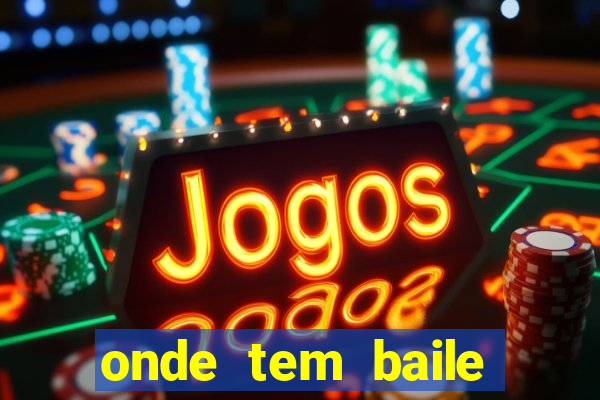 onde tem baile hoje em joinville